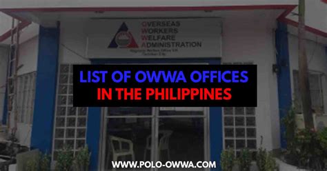 owwa address in bohol|List of OWWA Regional Welfare Offices in the Philippines.